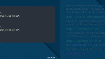 Can I Combine Json.Builder with JsonOutput in Groovy? CSV to JSON Simplified