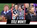An emotional amanda staveley joins in newcastle uniteds title win celebrations