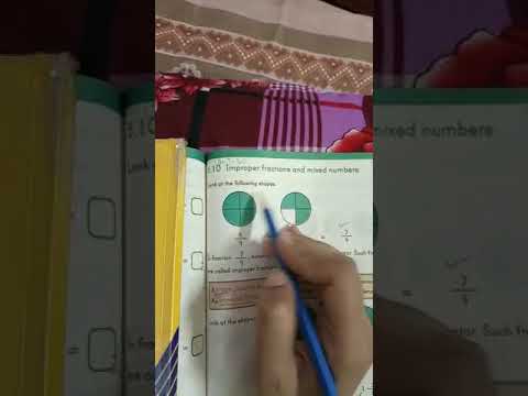 Improper fraction 4 class - YouTube