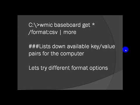 WMIC - PART 1