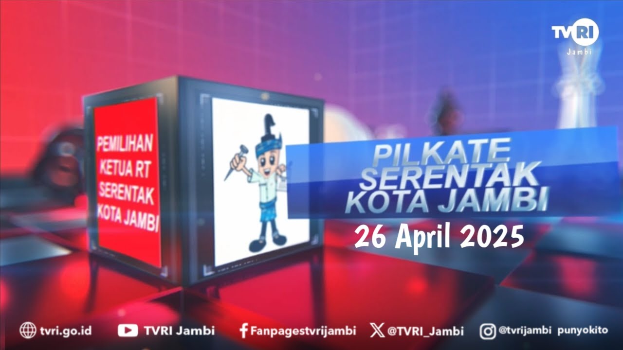 SIARAN KHUSUS (Edisi 26 April 2025) | Pilkate Serentak Kota Jambi#TVRIJambi#MediaPemersatuBangsa