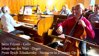Pyotr Tchaikovsky - Nocturne in D minor, Op. 19, No. 4 with Jacco Viljoen & Johan van der Watt