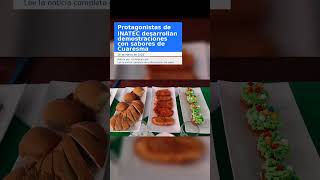 Protagonistas de INATEC desarrollan demostraciones con sabores de Cuaresma