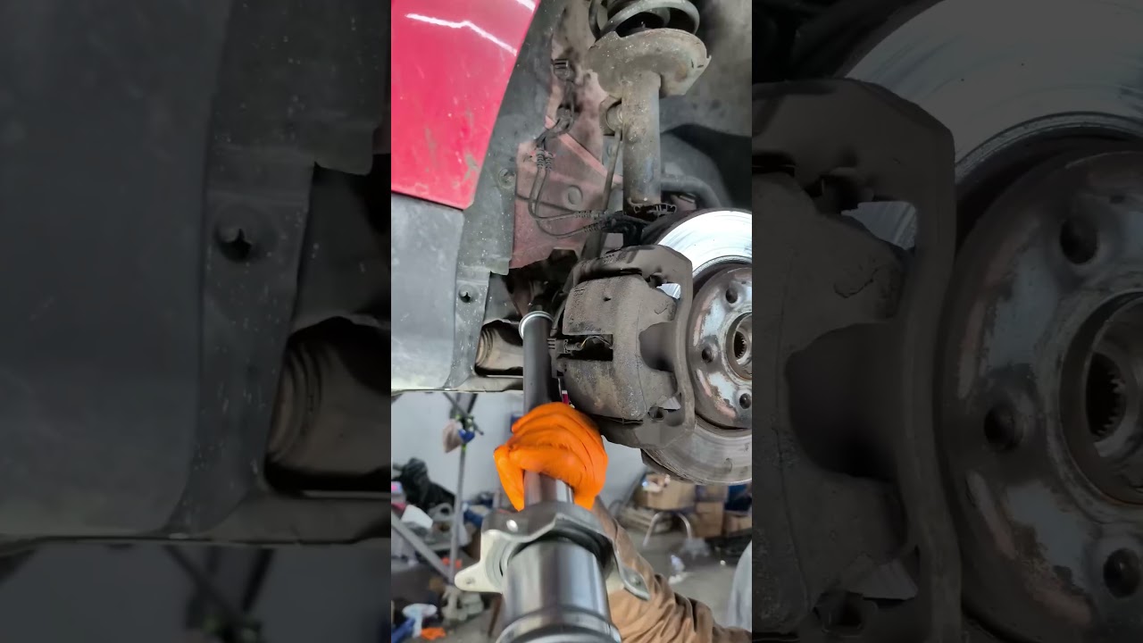 DIY driveshaft repair #mechanic #repair #mercedes #broken #car #diy