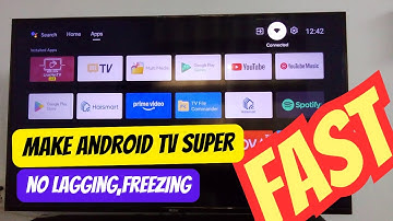 Fix Android Tv Lagging || Speed Up your TV
