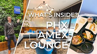 What's INSIDE the SMALLEST Centurion Lounge? Phoenix Sky Harbor International Airport