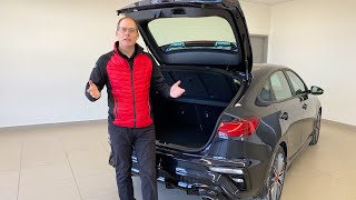 Gain a LOT of trunk space by loading your trunk like this! - Kia Class