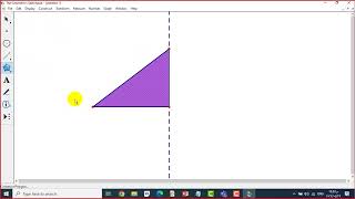 خطوات رسم مثلث قائم الزاوية باستخدام برنامج الراسم الهندسي GSP
