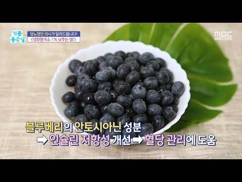 [기분 좋은 날] 혈당 걱정 없는 ＂<strong>냉동</strong> <strong>블루베리</strong>＂, MBC 250506 방송
