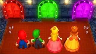 Mario Party 9 All Minigames - Mario vs Luigi vs Peach vs Daisy (Master CPU)