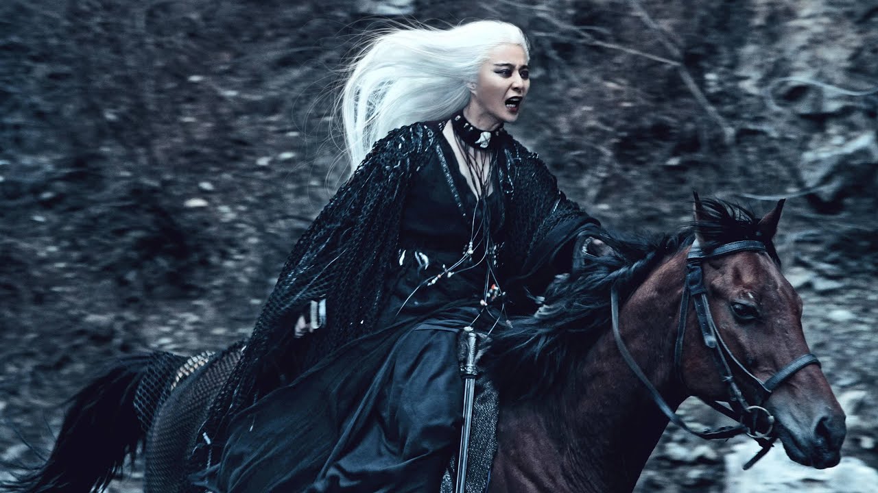 БОЕВИК! ВОИТЕЛЬНИЦА МСТИТ ЖЕСТОКИМ ТИРАНАМ! Белокурая невеста из Лунного королевства! Русский фильм