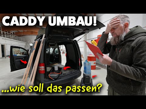 Das wird eng… 😅 Caddy leer, Ideen voll – so startet mein Umbau 2026