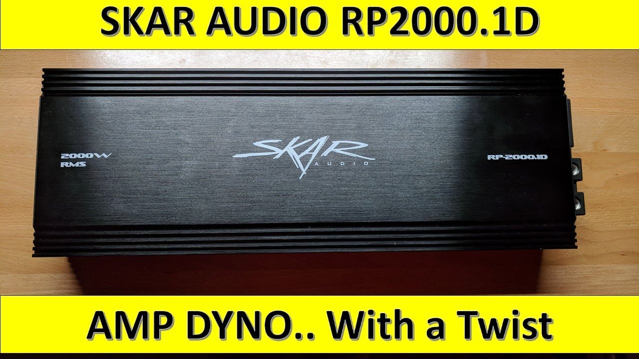 Skar Audio RP2000.1D Amp Dyno with a bit of a twist! - YouTube