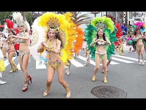 第３６回浅草サンバカーニバル 心躍るリズム 華やかな衣装 迫力のダンス Youtube