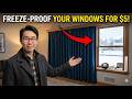 The $5 Medieval Secret That Makes Any Window Freeze-Proof . No Expensive Windows