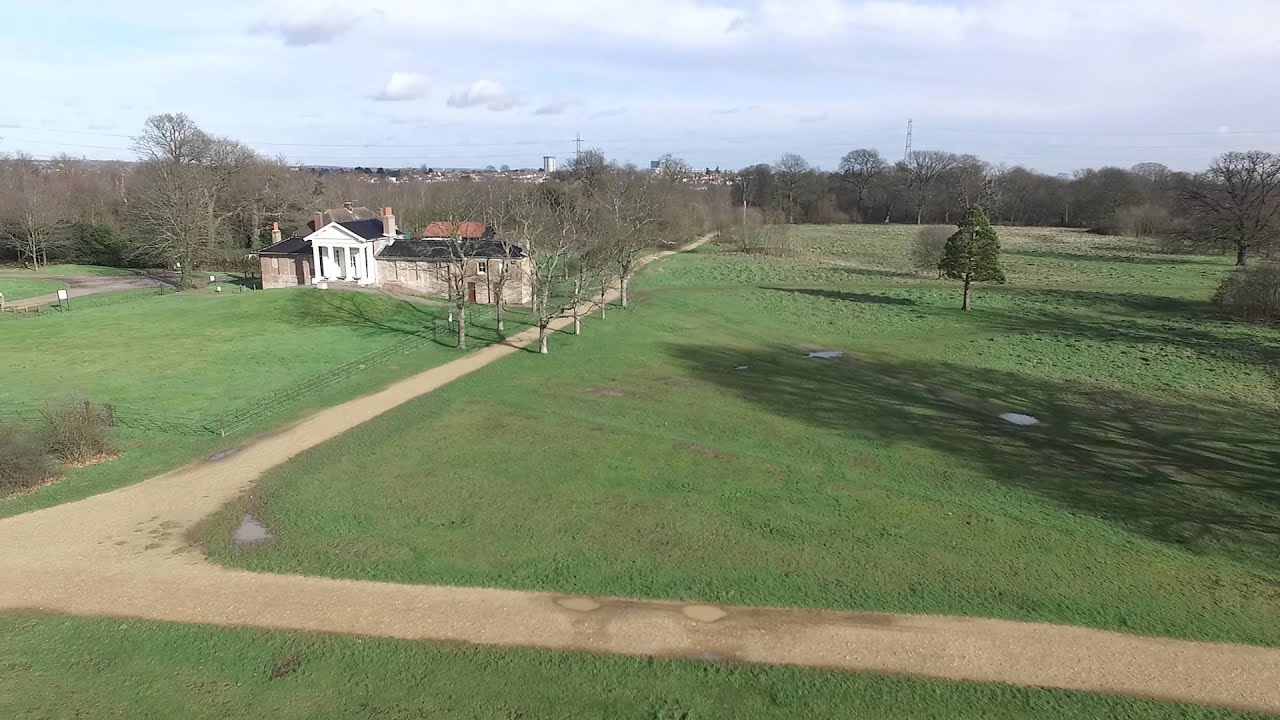 DJI Phantom 3 Drone - Epping Forest from above