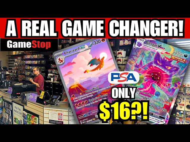 I Graded My Best Pokemon Cards At GAMESTOP!! - YouTube