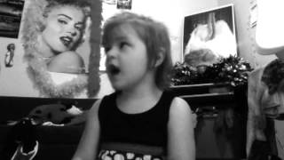 4 year old niece sings "Reflection: milan