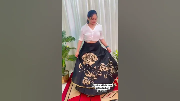 Myntra skirts haul video uploaded on channel 💁‍♀️#fashion #myntra #youtubeshorts#ashortaday