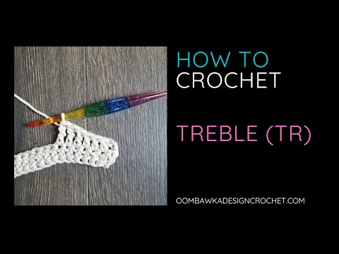 Quick Treble Crochet Stitch Tutorial (US Terms)