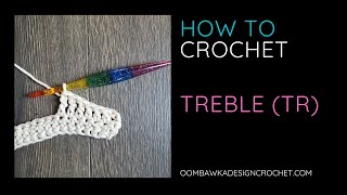Quick Treble Crochet Stitch Tutorial (US Terms)