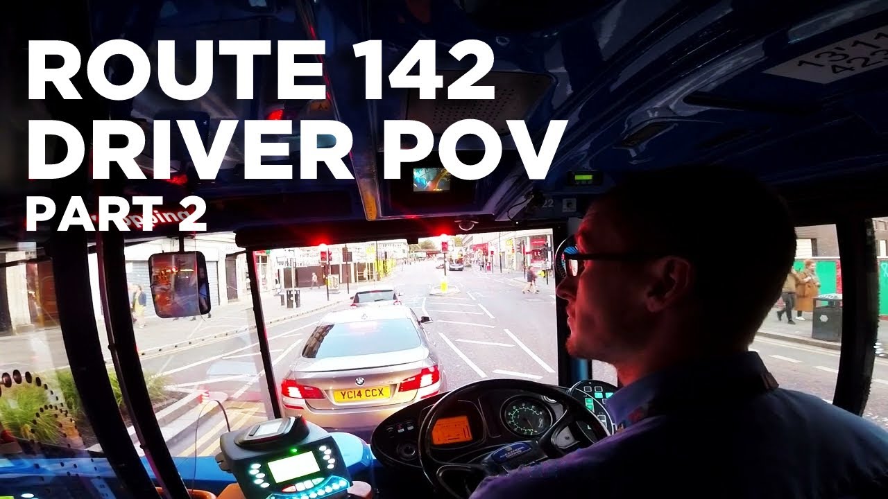 Driver's View — Route 142 Piccadilly to East Didsbury — Enviro 400