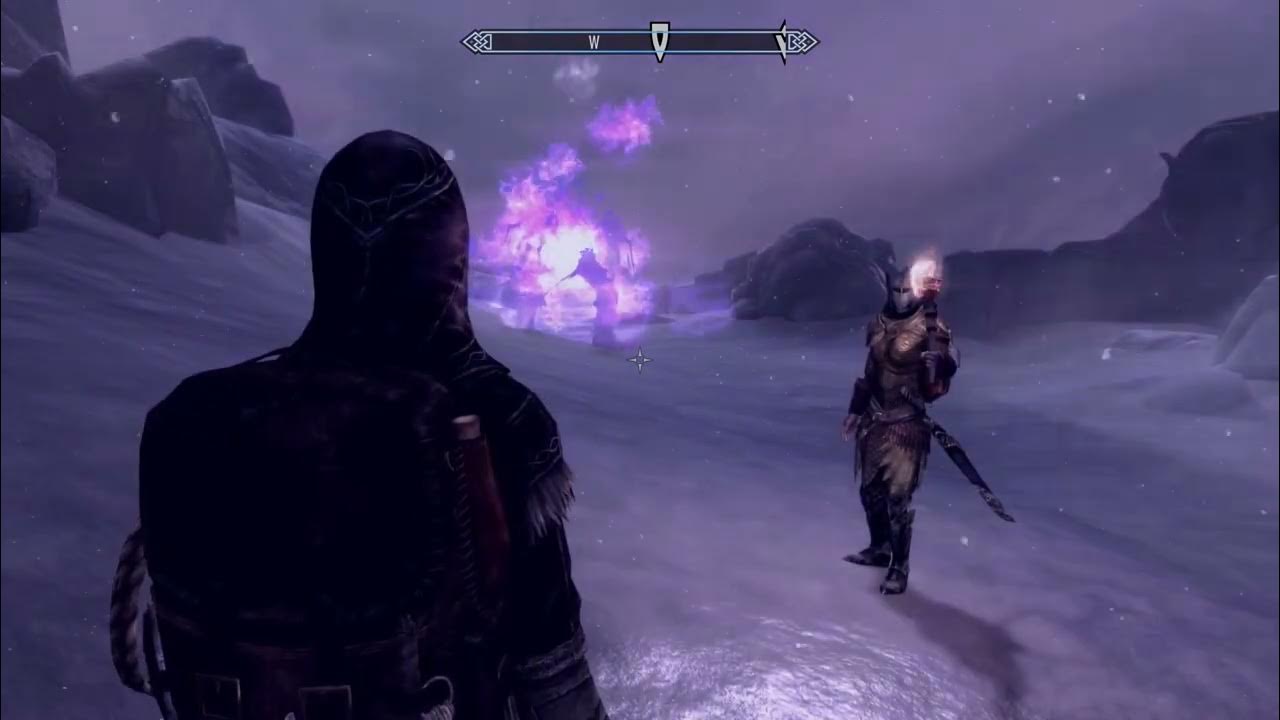 reading elder scroll & fighting alduin? (skyrim pt 24.2) YouTube