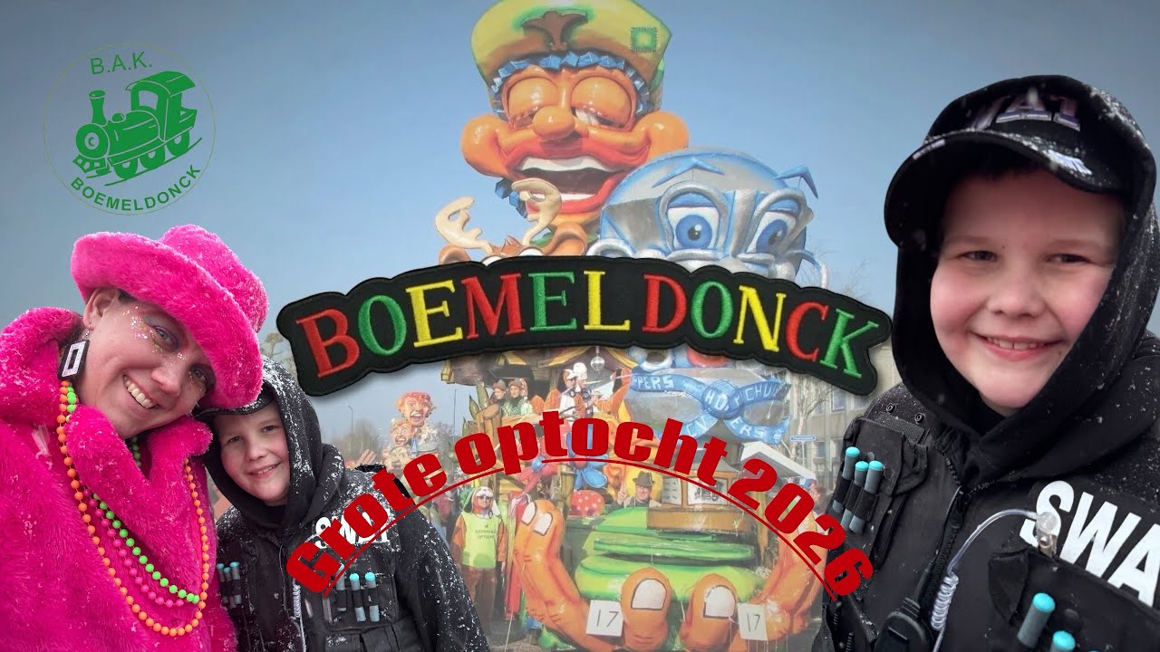 #vlog 5 Grote optocht carnaval Boemeldonck Prinsenbeek 2026 
