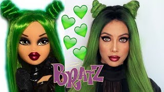 Bratz Challenge 1 Smokey Cat Eye Doll Makeup Tutorial Miana Lauren