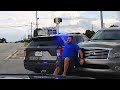 Woman Attempts To Run Over 10 Police Officers Using Her Car As A Weapon
