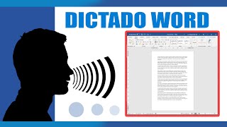 How to dictate to WORD (voice dictation)