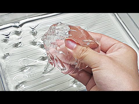 🌊 비교적 덜 힘들게! 클리어 슬라임 만들기 / 부제: 시간이 약 / making clear slime / 透明スライム / 액괴 / 액체괴물 / 박뮤즈