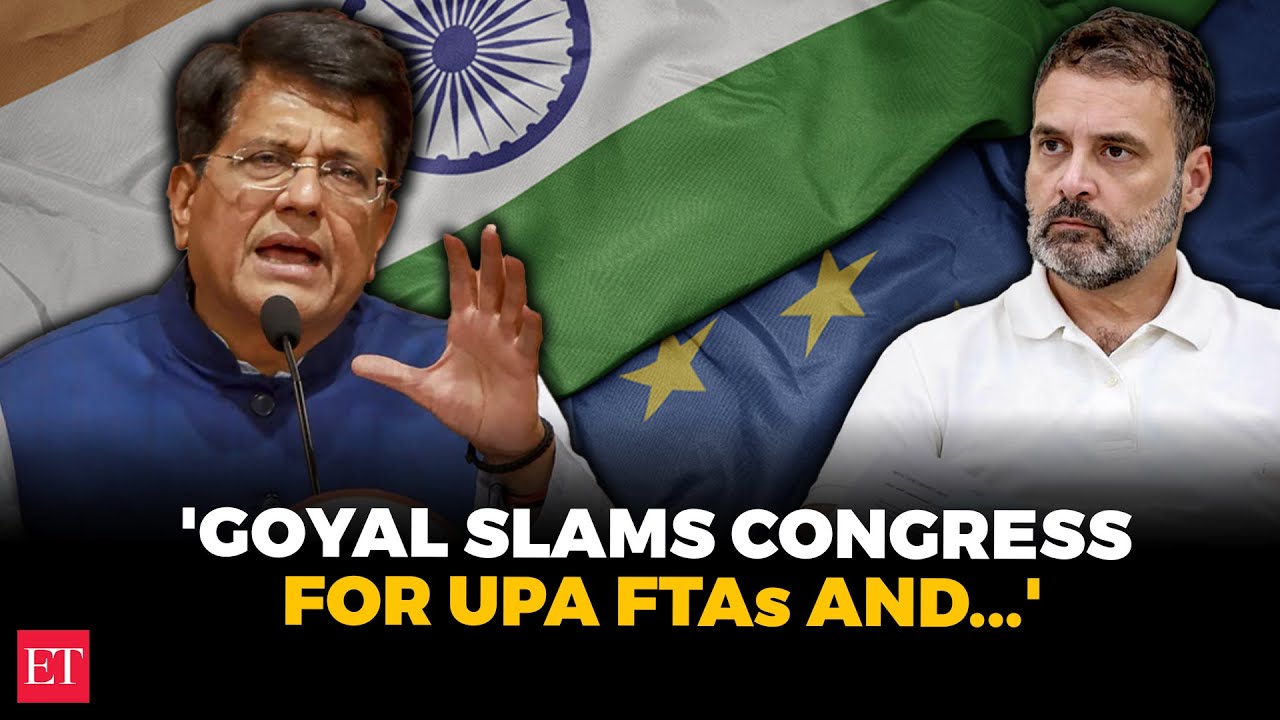 ‘Big market of 27 countries for 'Make in India'; data protection not part of India-EU FTA’: Goyal