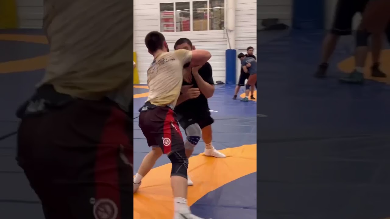 Khamzat Chimaev joined the Russia National Wrestling Team camp