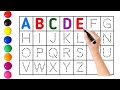 Capital & Small Letters together | A to Z Letter Tracing Practice | Learn to Write Letters for kids