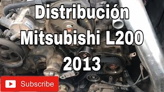 Cambio de kit de distribucion Mitsubishi L200