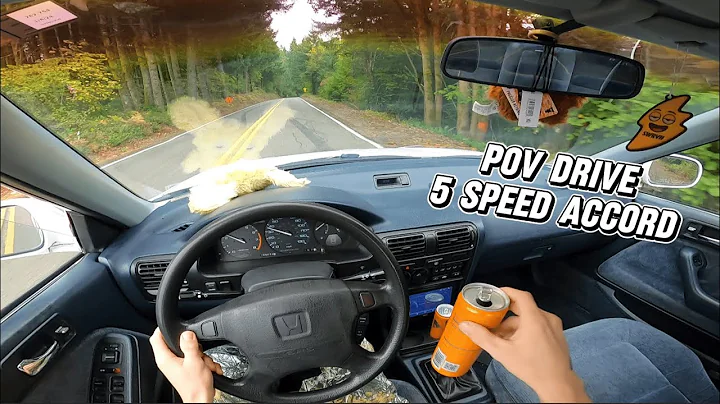 POV Honda Accord CB7 | Red Bull Run + Backroad Cruise 🍃