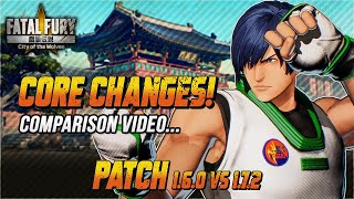 Fatal Fury: CotW Season 2 Patch ▰ Universal Changes – Before vs After