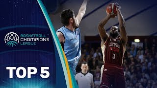 Top 5 Plays - Tuesday - Gameday 14 - Basketball Champions League 2017