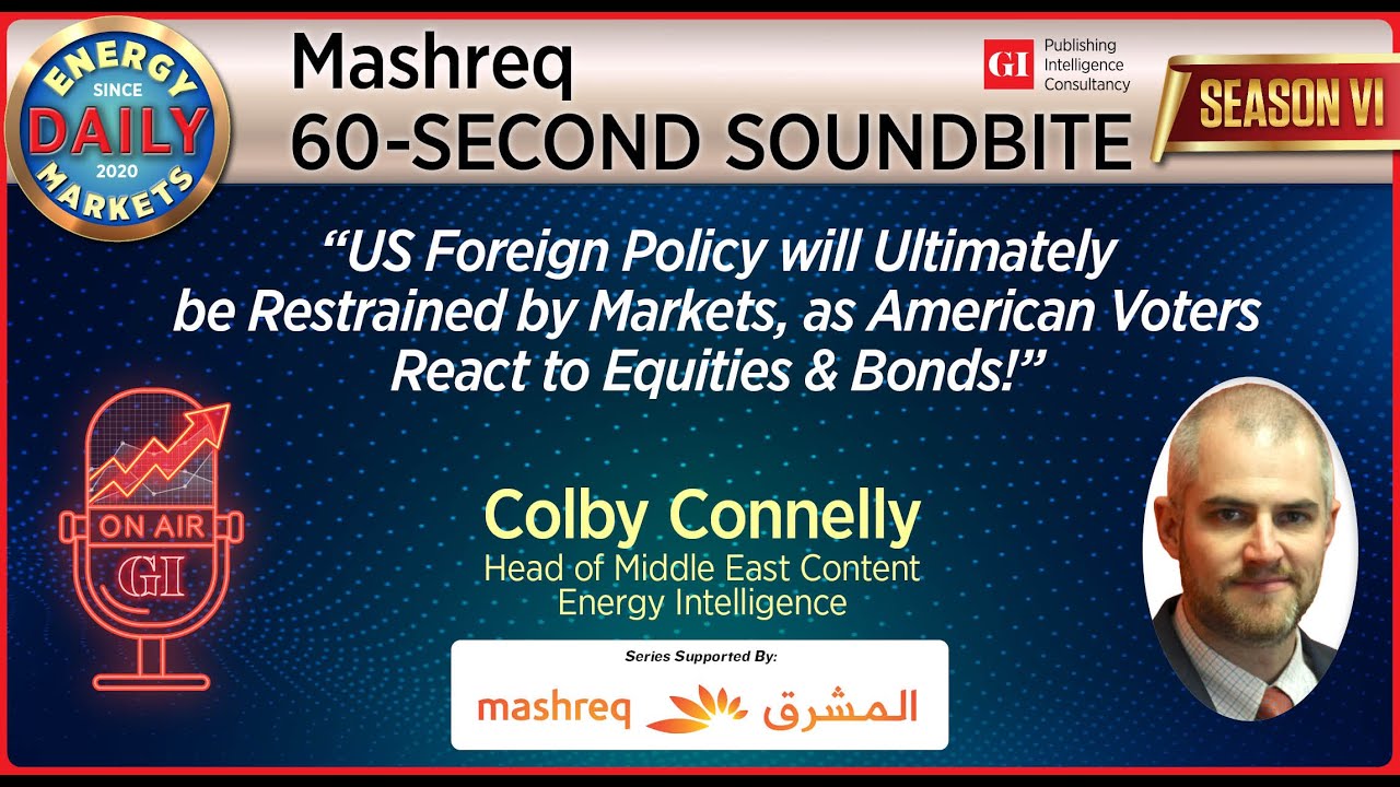 Daily Energy Markets - Mashreq 60 - Second Soundbite
