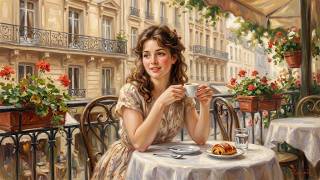 Vintage Paris Vibes 🎶 French Chanson Love Songs &amp; Cozy Café Ambience