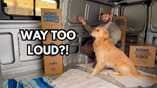 This van was way too loud…