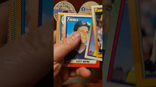 1990 topps wax pack pack rip #packrip #baseballcards #1990 #topps #junkwax