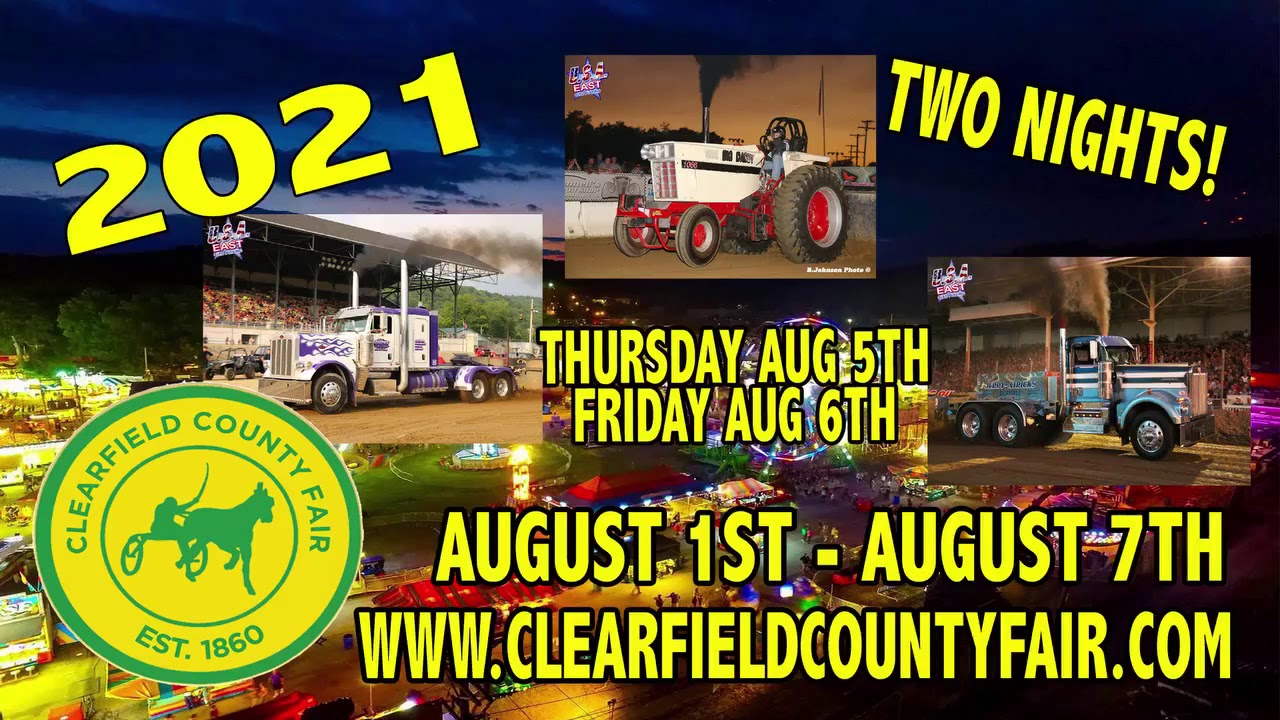 2021 Clearfield County Fair Announcement YouTube