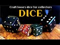 Craft "luxury dice" for collectors/蒐集家(수집가)를 위한 럭셔리 주사위 만들기