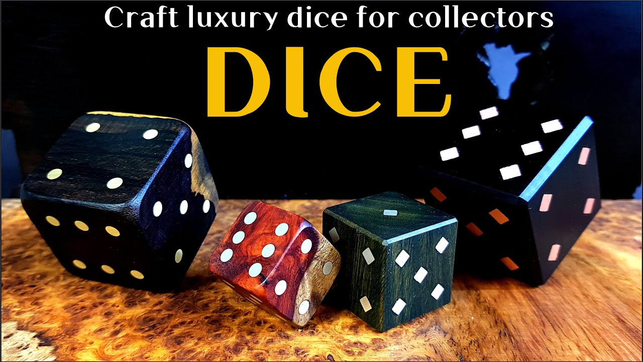 Craft "luxury dice" for collectors/蒐集家(수집가)를 위한 럭셔리 주사위 만들기 YouTube
