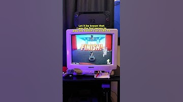 Switch 2 on a CRT TV #nintendo #gaming #retrogaming #switch2