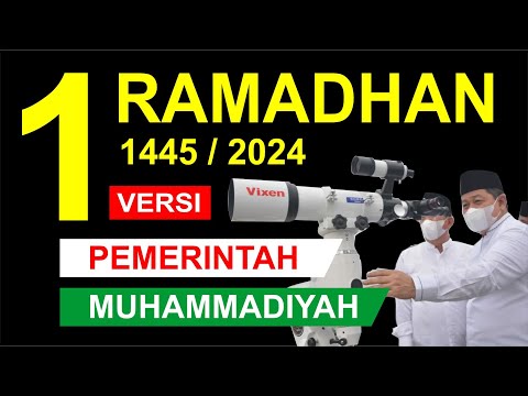 Puasa Ramadhan 2024 jatuh pada tanggal berapa - 1 ramadhan 2024 - Pemerintah - Muhammadiyah