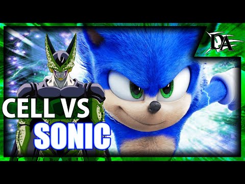 Perfect Cell Vs Movie Sonic The Hedgehog