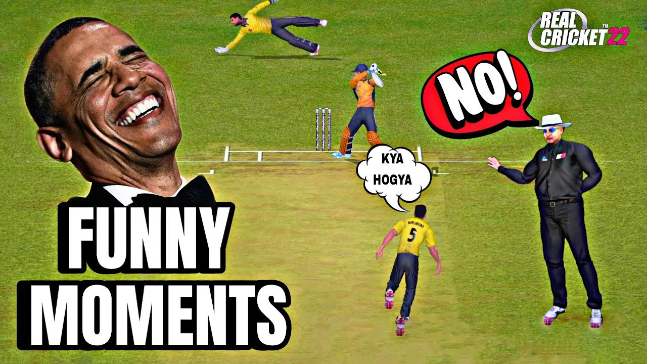 FUNNY MOMENTS IN  RC22 MULTIPLAYER  😂 | REAL CRICKET 22 | MEGH GAMING